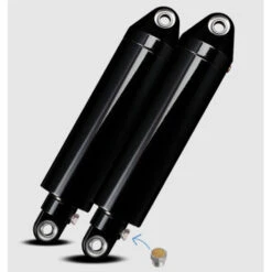 Platinum 1702-DD Gloss Black Air Ride Simple Suspension Kit For Harley Sportster/Dyna