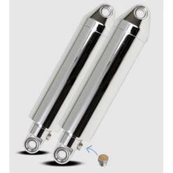 Platinum 1702-DD Polished Air Ride Simple Suspension Kit For Harley Sportster/Dyna