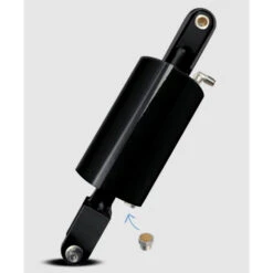 Platinum 1723-VCBS Gloss Black Air Ride Simple Suspension Kit For Victory Baggers