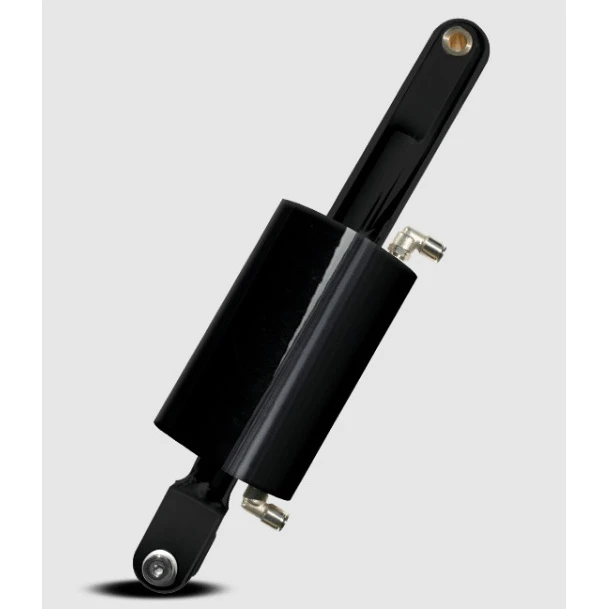 Platinum 1723-VICBF Gloss Black Air Ride Bleed Feed Suspension Kit For Victory Cruisers