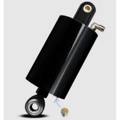 Platinum 1732-SSIC Gloss Black Air Ride Simple Suspension Kit For Indian Chief '03-'11