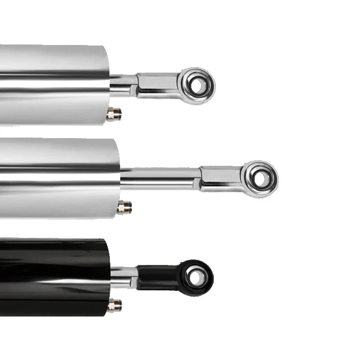 Platinum 8699-EBF Gloss Black Air Ride Bleed Feed Suspension Kit Harley EVO / Softail '86-'99 - Image 2