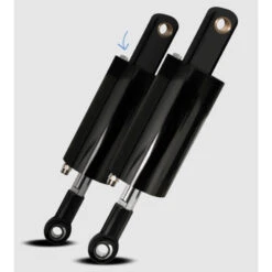 Platinum 8699-SSIC Gloss Black Air Ride Simple Suspension Kit For Indian Chief '99-'02