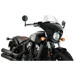 Puig 21074W Batwing SML Touring Windshield For Indian Scout Bobber (2018-)