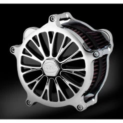 RC Components AC-117C Dynasty Chrome Airstrike Air Cleaner For Harley Models