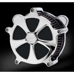 RC Components AC-92C Nitro Chrome Airstrike Air Cleaner For Harley Models
