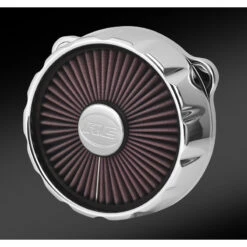 RC Components ACX-06C Tru-Flo Excalibur Chrome Air Cleaner For Harley Models