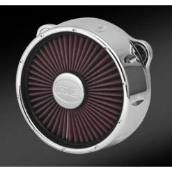 RC Components ACX-12C Tru-Flo Rival Chrome Air Cleaner For Harley Models