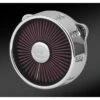 RC Components ACX-14C Tru-Flo Gatlin Chrome Air Cleaner For Harley Models