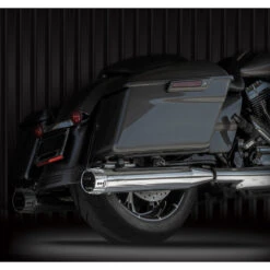 RC Components RCX102-09C 4.0 Rouge Muffler Chrome Tip For Harley Touring