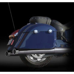 RC Components RCX111-04C 4.0 Blitz Muffler Chrome Tip For Indian Chieftain