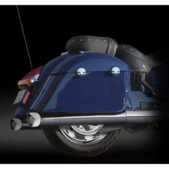 RC Components RCX111-07C 4.0 Vapor Muffler Chrome Tip For Indian Chieftain