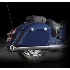 RC Components RCX111-12C 4.0 Rival Muffler Chrome Tip For Indian Chieftain