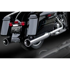 RC Components RCX112C-24C 4.5" Rage Muffler Chrome Tip For Harley Touring