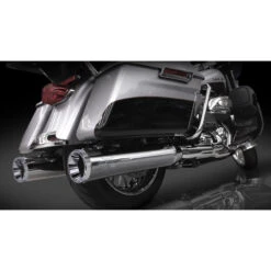 RC Components RCX116-24C 4.5" Rage Muffler Chrome Tip For Harley FL Touring 2017-up