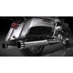 RC Components RCX116-25E 4.5" Excalibur Muffler Eclipse Tip For Harley FL Touring 2017-up