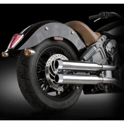 RC Components RCX220-19C 3.0" Blitz Muffler Chrome Tips For Indian Scout