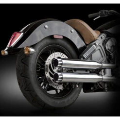 RC Components RCX220C-20E 3.0" Excalibur Muffler Eclipse Tips For Indian Scout