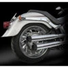 RC Components RCX3-19B 3.0" Blitz Muffler Black Tips For Harley-Davidson Models