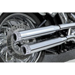 RC Components RCX3-21C 3.0" Rival Muffler Chrome Tips For Harley-Davidson Models