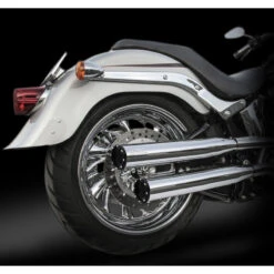 RC Components RCX3-22E 3.0" Rival Shorty Muffler Eclipse Tips For Harley Models