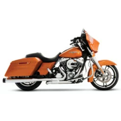 Rinehart 100-1412 Slimline Duals With 4.5" Slip-on Exhaust Harley Touring (2017-)