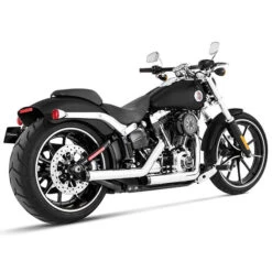Rinehart 300-0106 Kick Backs 2-into-2 Exhaust Harley Softail Breakout (2013-2017)