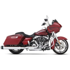 Rinehart Motopro 45 4.5" Slip-on Exhaust W/ Merge Caps For Harley Touring '17-