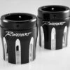 Rinehart Slip-on 3.5" Exhaust W/ Castle Caps For Harley Touring (1995-2009)