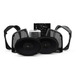 Rockford Fosgate HD14RK-STAGE2 Audio Kit, 2 Speakers & Amp For Harley Road King '14-