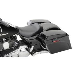 Saddlemen Renegade S3 Black Saddlehyde Solo Seat For Harley-Davidson FLHR, FLHT, FLHX And FLTR