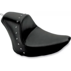 Saddlemen Renegade Heels Down Solo Seat, Studs For Harley-Davidson FXST/B/S And FLSTF/B Fat Boy