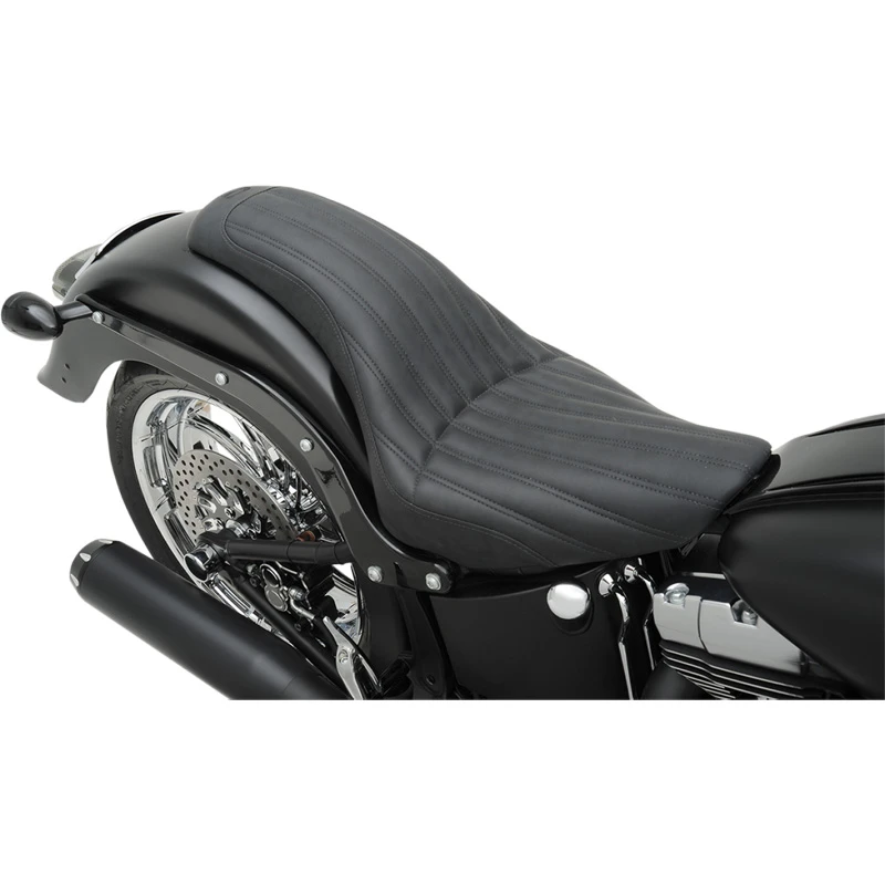 Saddlemen Knuckle 2-Up Seat For Harley-Davidson FXST/B/S And FLSTF/B Fat Boy - Image 2