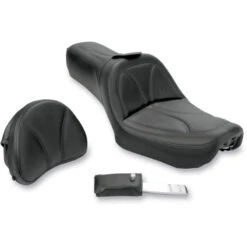 Saddlemen King Seat With Backrest For Harley-Davidson FXD Dyna Glide