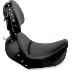 Saddlemen Renegade Heels Down Seat, Backrest/Studs For Harley-Davidson FXD DYNA / FXDWG / FLD