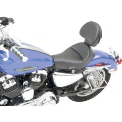 Saddlemen Renegade Heels Down Seat With Backrest For Harley-Davidson XL Sportster