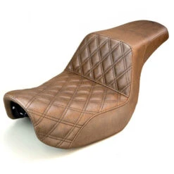Saddlemen 806-04-172BR Step-Up LS Seat Front, Brown Harley FXD / FXDWG Dyna (2006-2017)