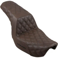 Saddlemen 806-04-175BR Step-Up LS Seat, Brown Harley FXD / FXDWG Dyna (2006-2017)