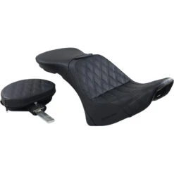 Saddlemen 806-15-030LS Explorer LS Seat W/ Backrest Harley FLSTN Deluxe (2006-2017)