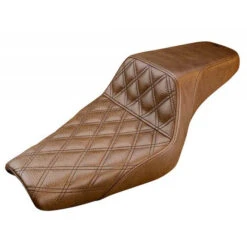 Saddlemen 807-03-172BR Step-Up LS Seat Front, Brown Harley XL Sportster Custom (2004-)