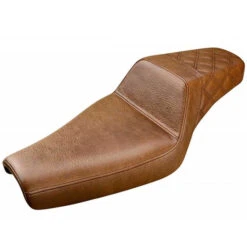 Saddlemen 807-03-173BR Step-Up LS Seat Rear, Brown Harley XL Sportster Custom (2004-)