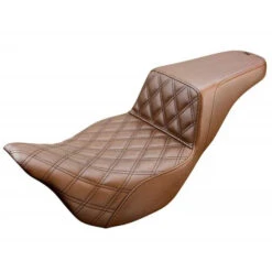 Saddlemen 808-07B-172BR Step-Up LS Seat Front, Brown For Harley Touring Excludes Trikes
