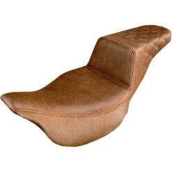 Saddlemen 808-07B-173BR Step-Up LS Seat Rear, Brown For Harley Touring Excludes Trikes