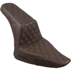 Saddlemen 812-26-175BR Step-Up LS Seat, Brown For Harley Softail Slim / Blackline