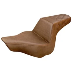 Saddlemen 813-27-173BR Step-Up LS Seat, Brown For Harley Breakout FXSB (2013-)
