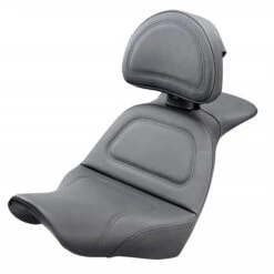 Saddlemen 818-29-030 Explorer Ultimate Seat W/ Backrest Harley Low Rider & Sport Glide