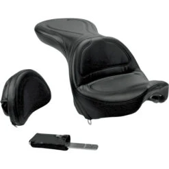 Saddlemen Explorer Seat With Backrest For Harley-Davidson FXST/FLST Softail (1984-1999)