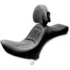 Saddlemen King Seat With Backrest For Harley-Davidson FXST/FLST Softail (1984-1999)