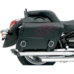 Saddlemen X021-05-0415 Highwayman Tattoo Slant Saddlebag, Large