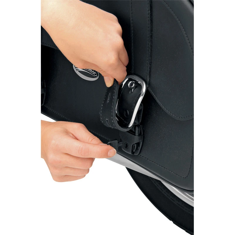 Saddlemen X021-05-0416 Highwayman Tattoo Saddlebag, Orange, Size: Large - Image 3